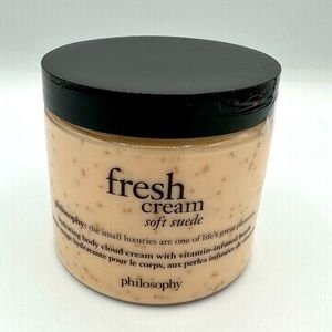 NEW Philosophy Fresh Cream Soft Suede hydrating body cloud cream, sealed